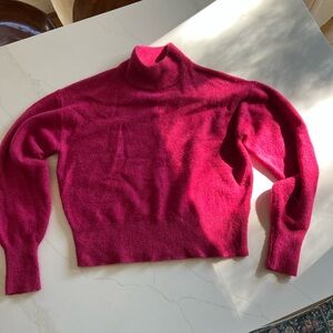 RW&CO. Vibrant Pink Turtleneck Sweater